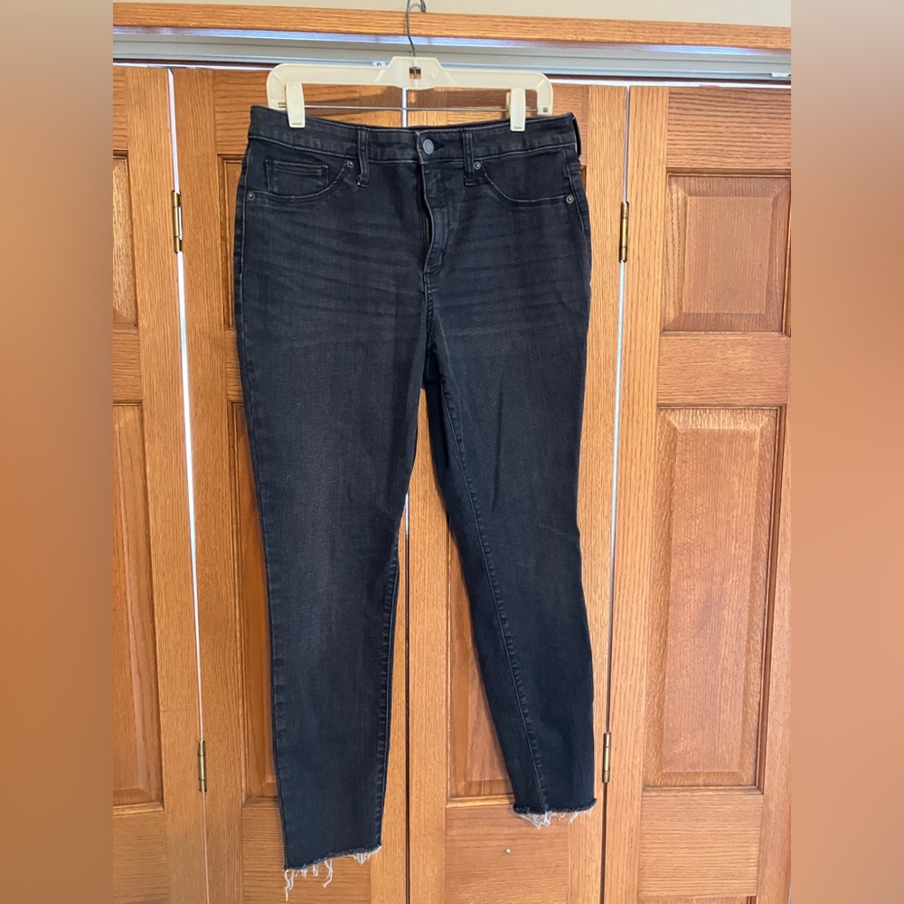 Universal Thread Dark Gray Ankle Jeans High Rise Jeggings